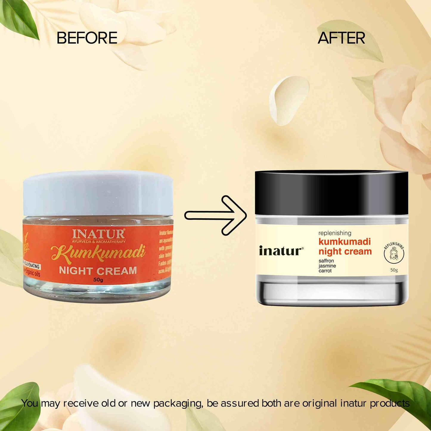 Inatur Kumkumadi Night Cream