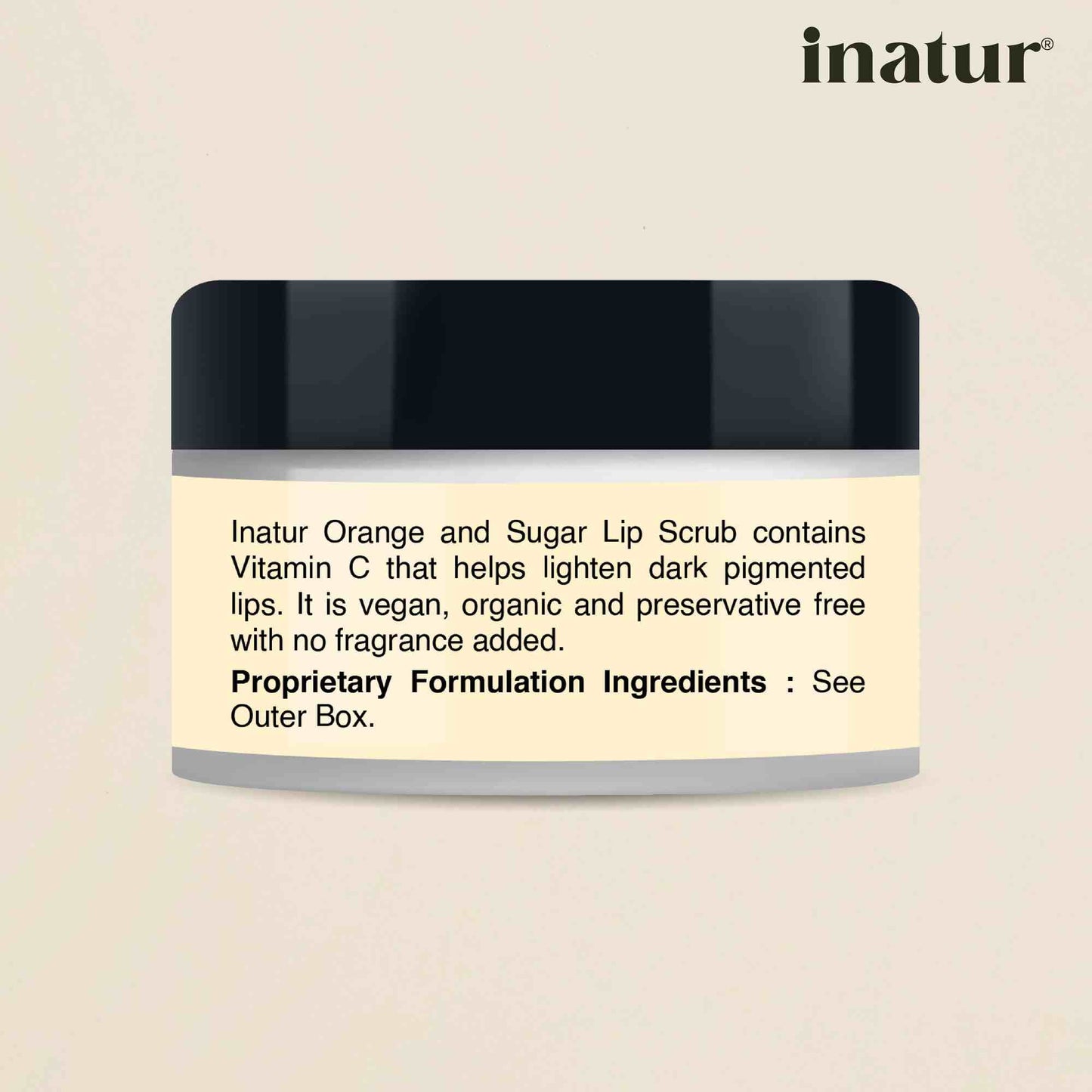 Inatur Orange & Sugar Lip Polish