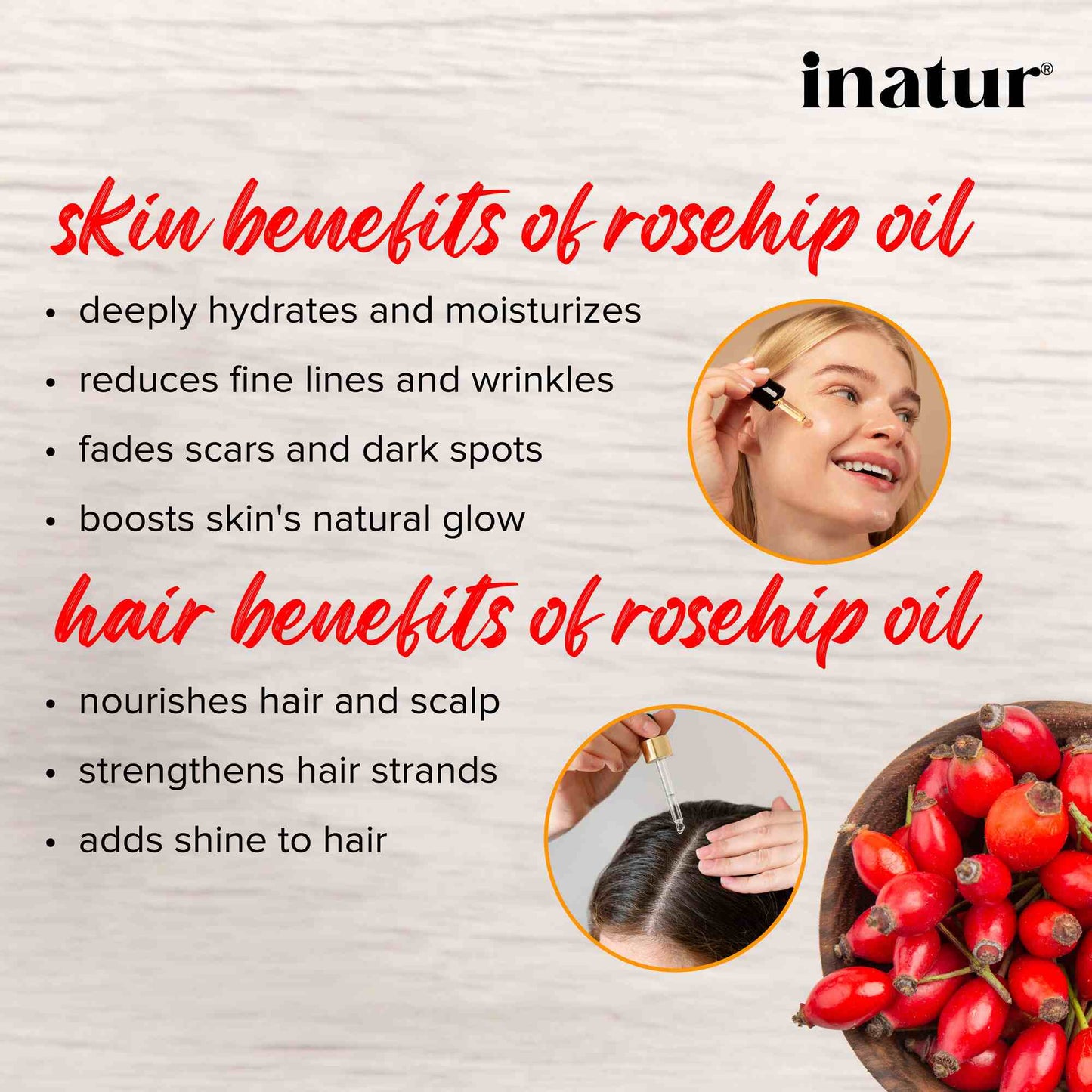 Inatur Natural Rosehip Oil