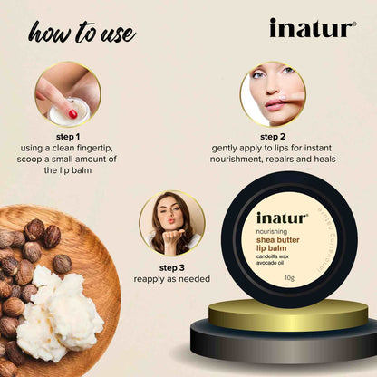 Inatur Shea Butter Lip Balm