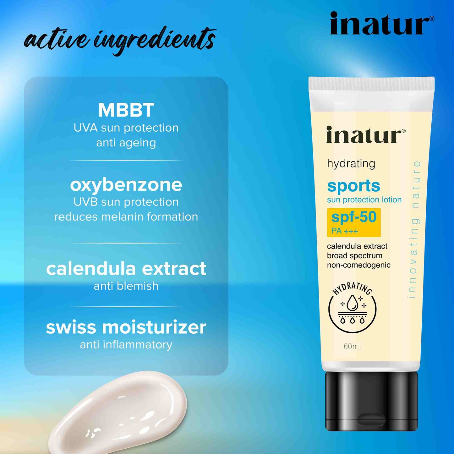 Inatur Sports Sun Protection SPF 50