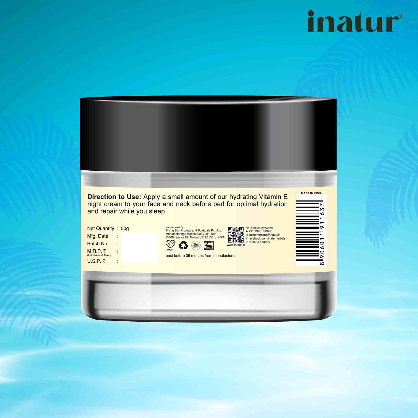 Inatur Vitamin E Night Cream