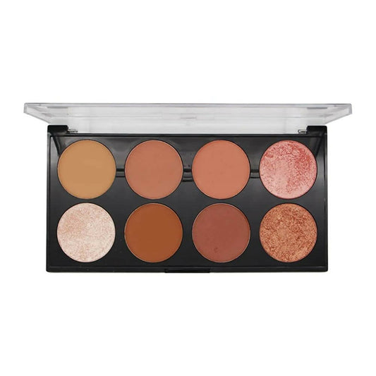 Fashion Colour Pro HD Contour & Highlighter Palette-shade 04 - 100GM