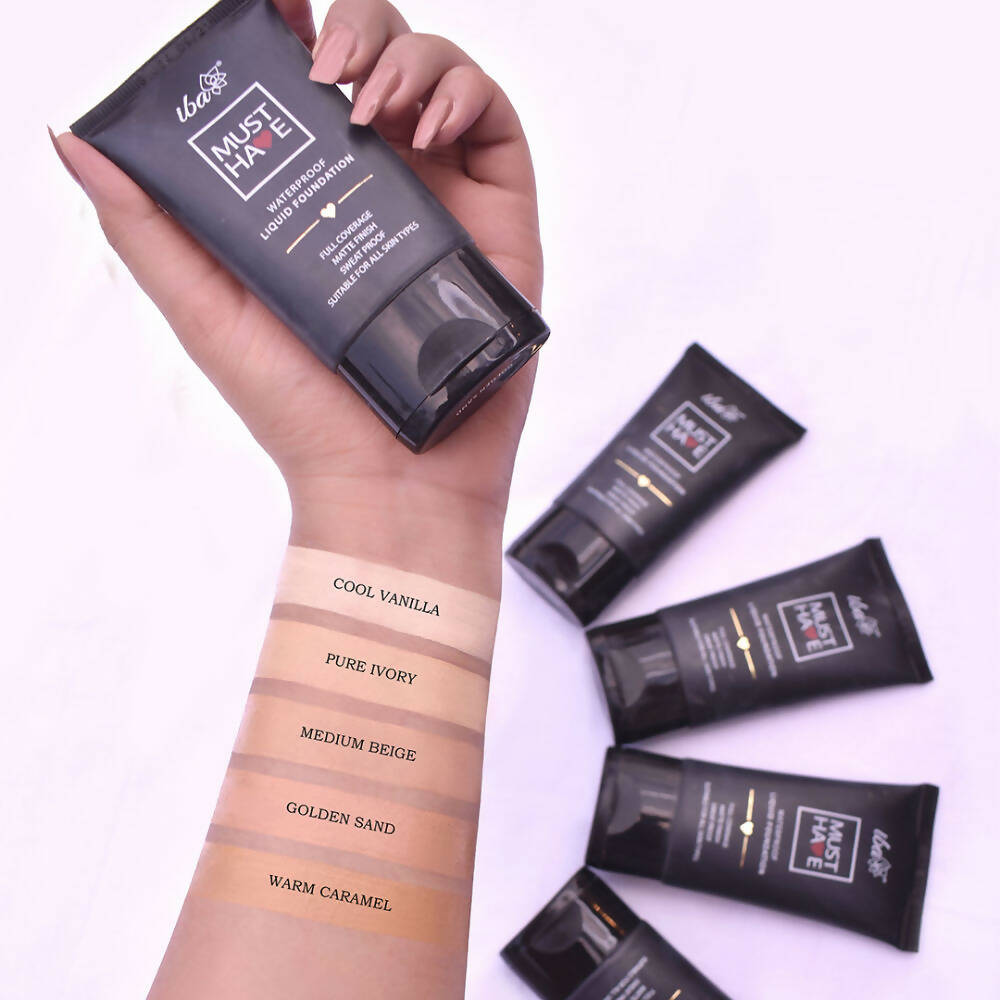 Iba Must Have Waterproof Liquid Foundation - Golden Sand