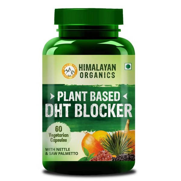 Himalayan Organics Plant Based DHT Blocker Vegetarian Capsules