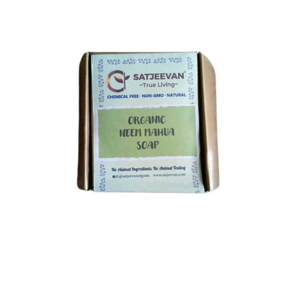 Satjeevan Organic Neem Mahua Soap