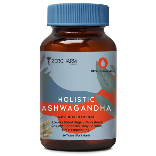 Zeroharm Holistic Ashwagandha Tablets - usa canada australia