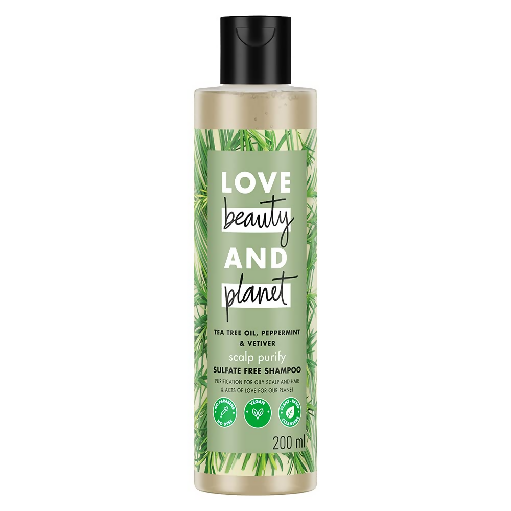 Love Beauty And Planet Tea Tree, Peppermint & Vetiver Shampoo