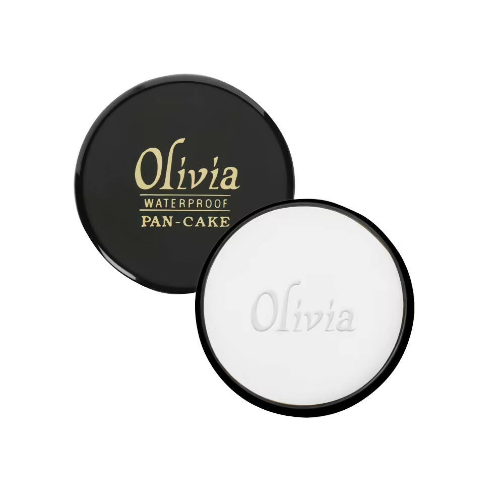 Olivia Waterproof Pan-Cake Foundation - White - BUDNE