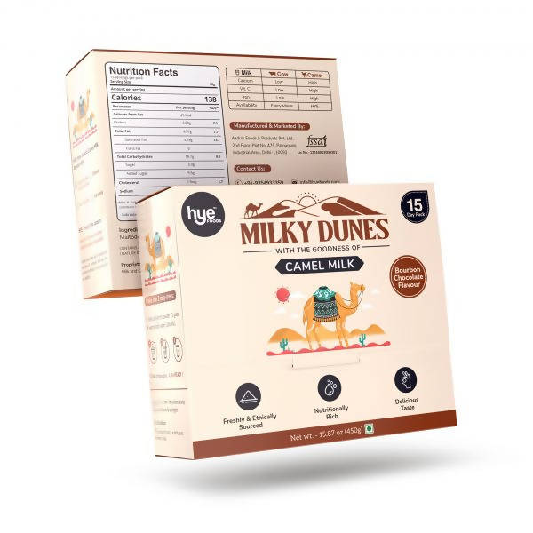 hye Foods Milky Dunes With The Goodness Of Camel Milk-Bourbon Chocolate Flavour