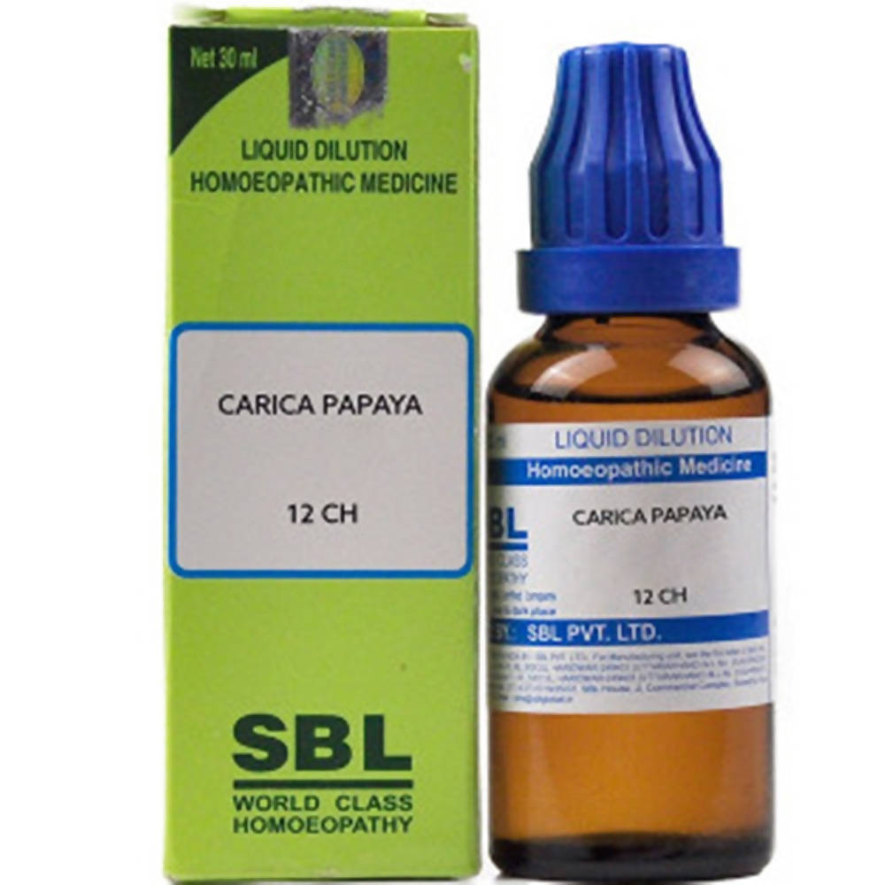 SBL Homeopathy Carica Papaya Dilution