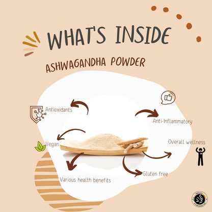 Organic AyurveBUDNEn Ashwagandha Powder