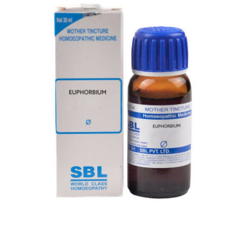 SBL Homeopathy Euphorbium Mother Tincture Q - BUDEN