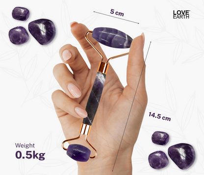 Love Earth Amethyst Face Roller