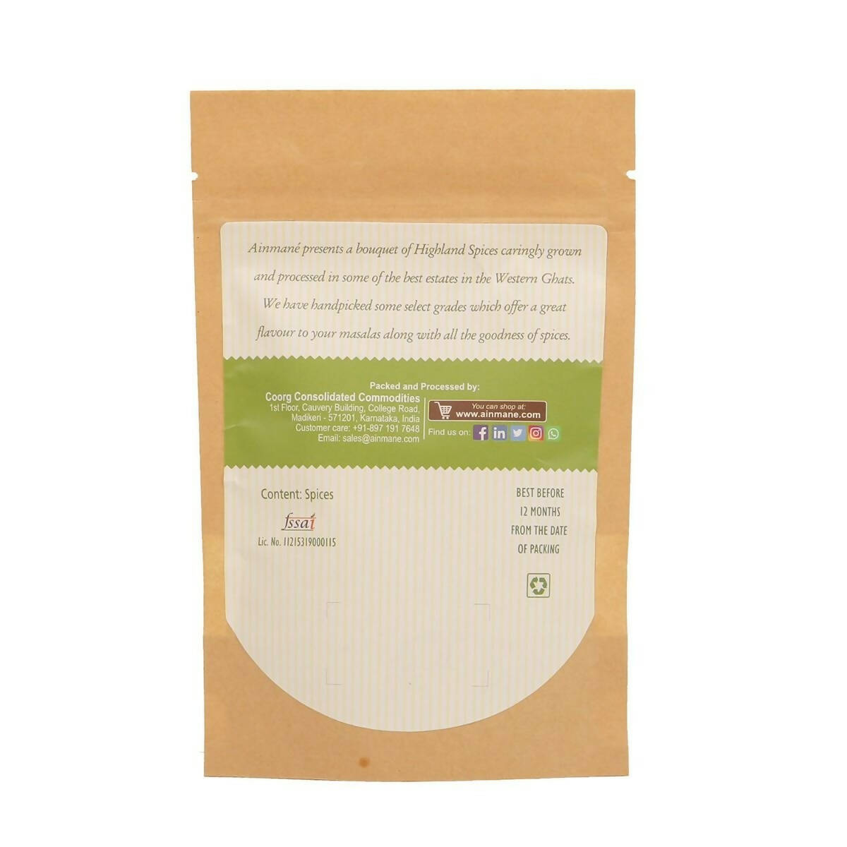 Ainmane Finely Ground Dry Ginger Powder