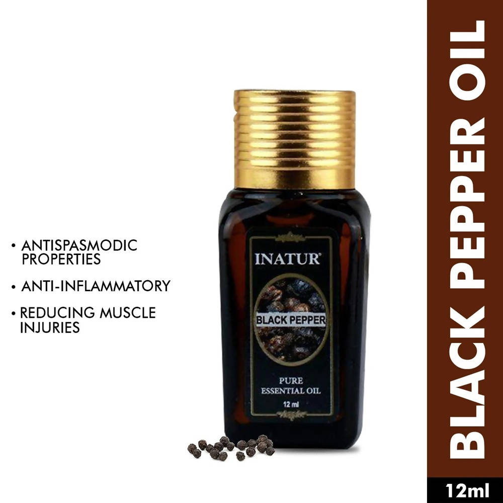 Inatur Black Pepper Pure Essential Oil