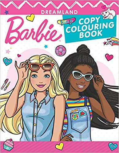 Dreamland Barbie Copy Colouring Book