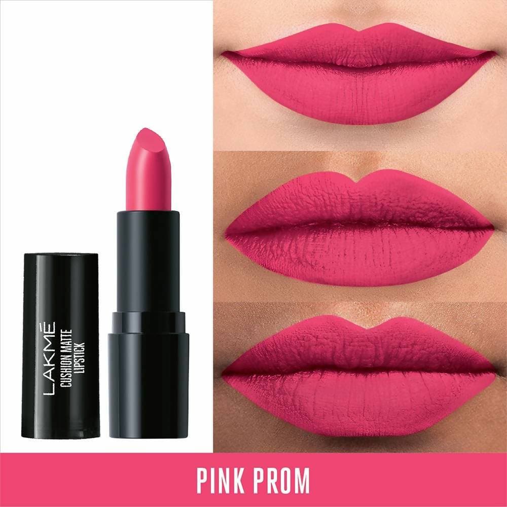 Lakme Cushion Matte Lipstick - Pink Prom