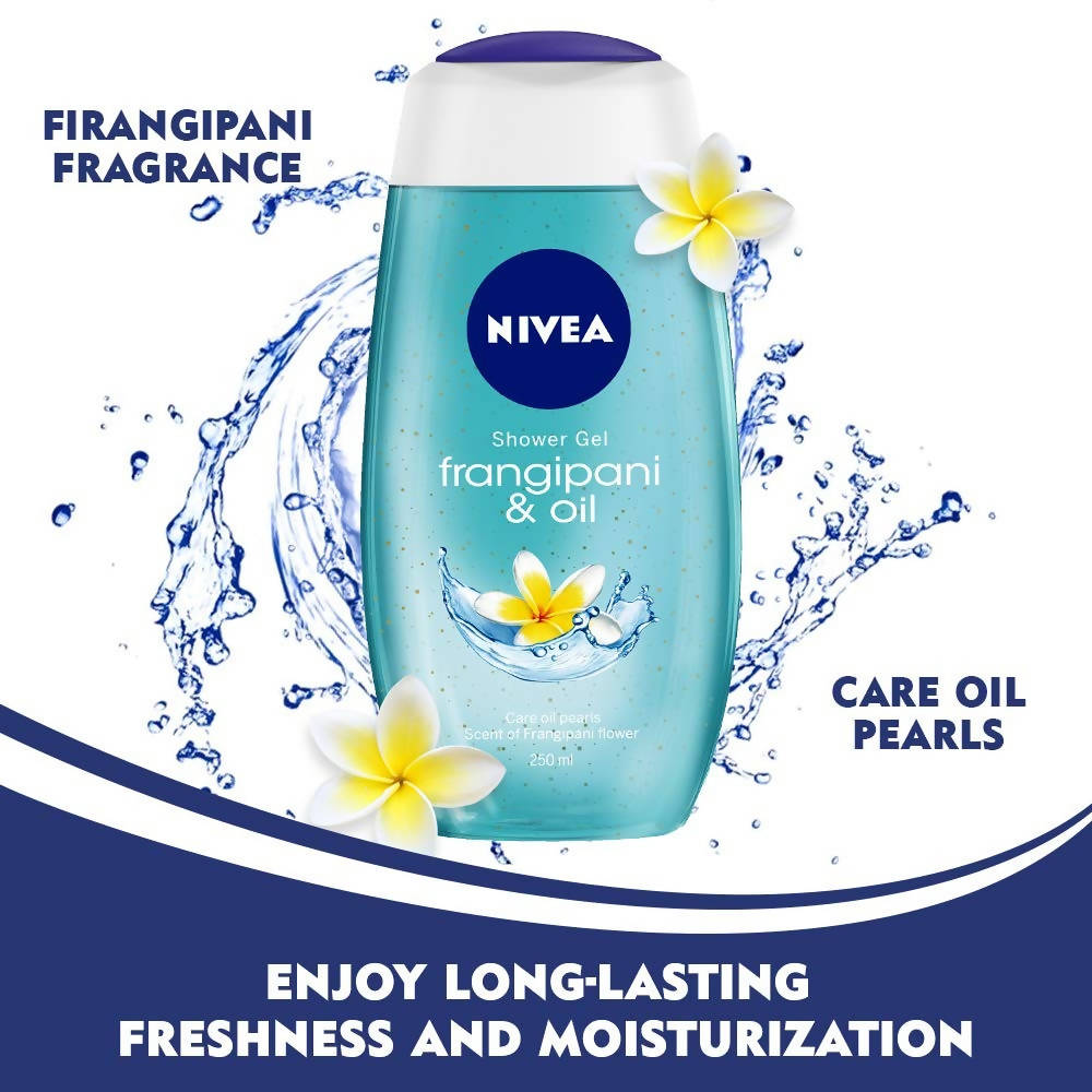 Nivea Shower Gel With Frangipani & Oil