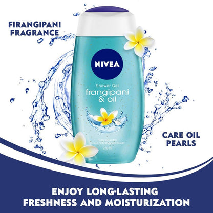 Nivea Shower Gel With Frangipani & Oil