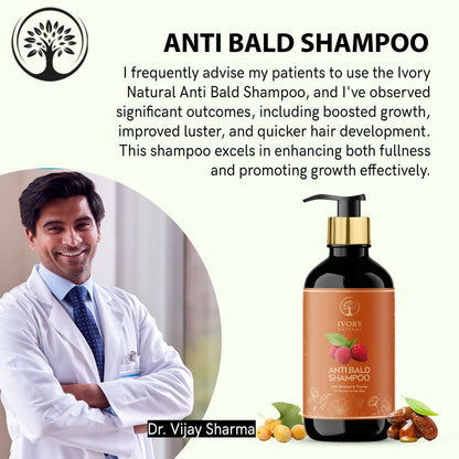 Ivory Natural Bald Shampoo Organic For Loss Of Hair And Get Fuller Thicker Hair