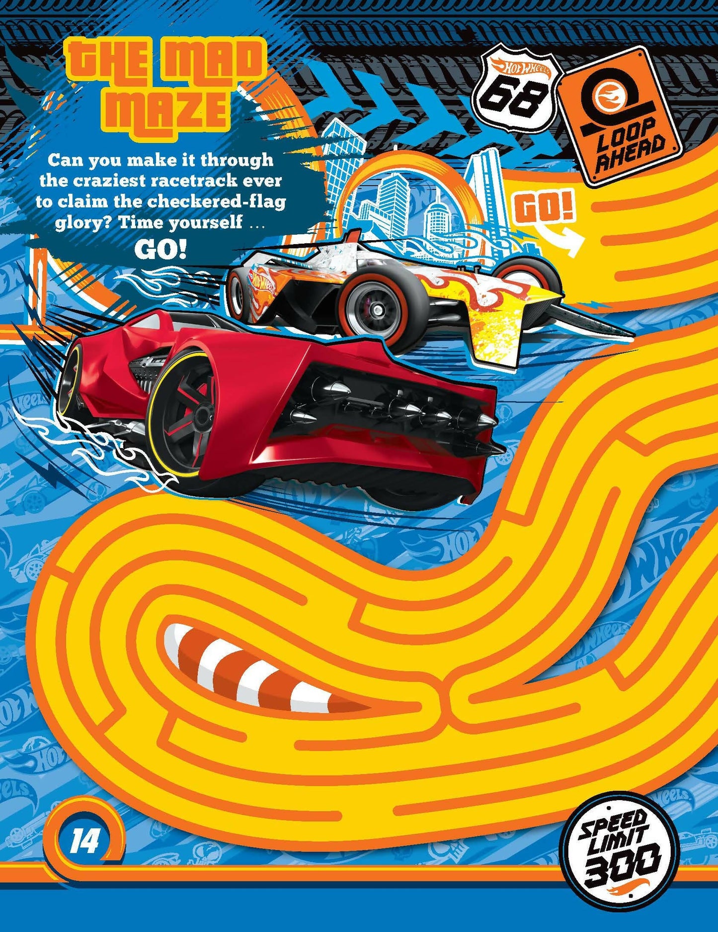 Dreamland Publications Hot Wheels Activity Book with Stickers: Children Interactive & Activity Book