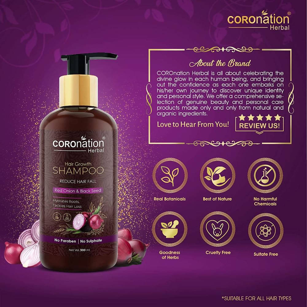 Coronation Herbal Hair Growth Shampoo