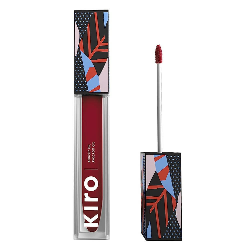 Kiro Airy Matte Liquid Lipstick - Scarlet Poppy (Cherry Red) - BUDNE