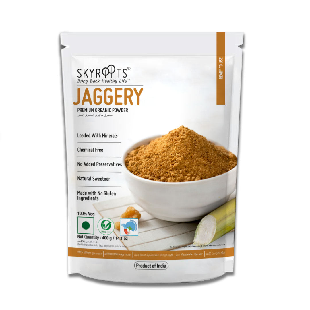 Skyroots Premium Organic Jaggery Powder -  buy in usa 