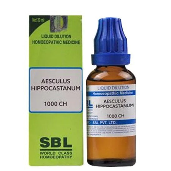 SBL Homeopathy Aesculus Hippocastanum Dilution - BUDEN