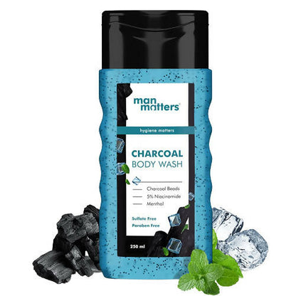 Man Matters Charcoal Body Wash - BUDNEN