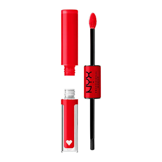 NYX Professional Makeup Shine Loud High Shine Lip Color and Gloss - Rebel In Red