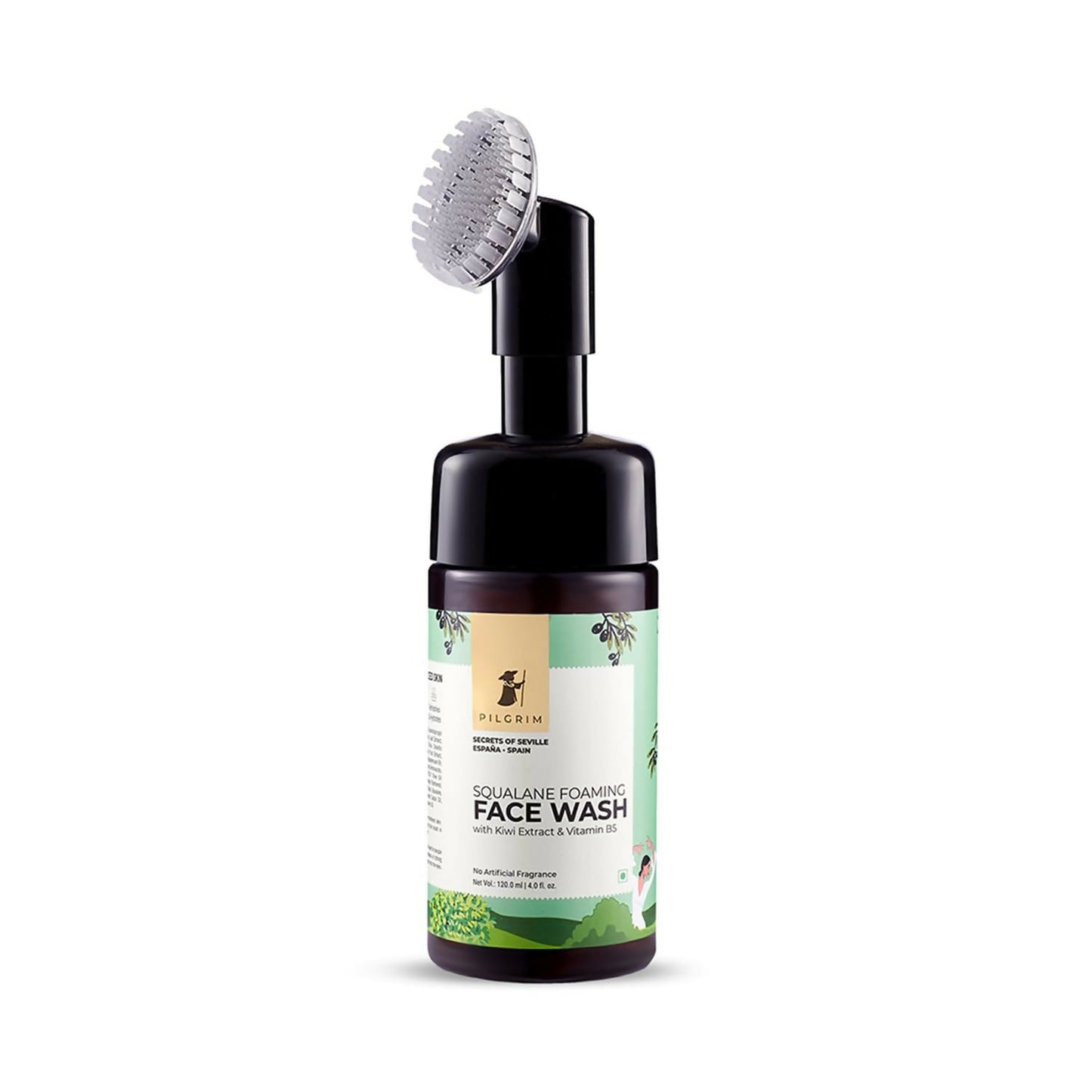 Pilgrim Spanish Foaming Face Wash With Kiwi Extracts & Aloe For Skin Hydration