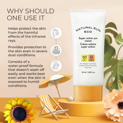 The Face Shop Natural Sun Eco Super Active Sun Cream