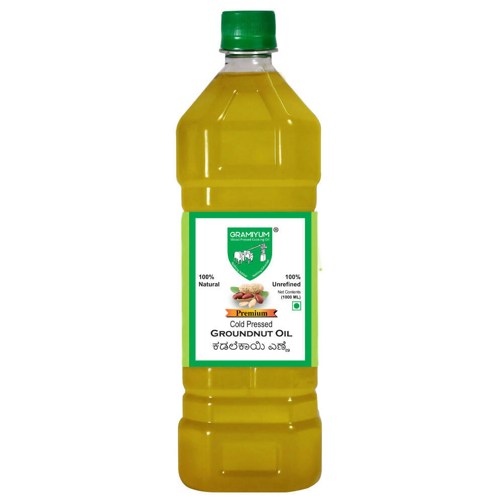 Gramiyum Groundnut Oil (Cold Pressed) - BUDNE