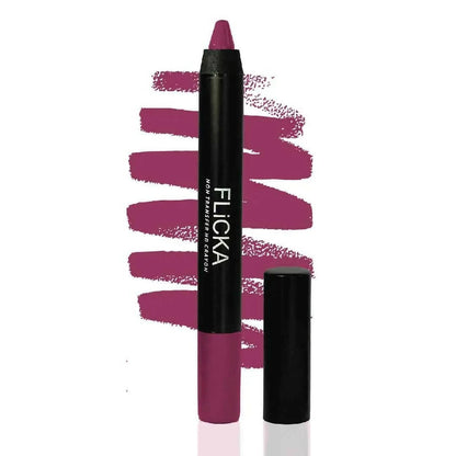 FLiCKA Lasting Lipsence Crayon Lipstick 09 Forever Young - Pink - BUDNE