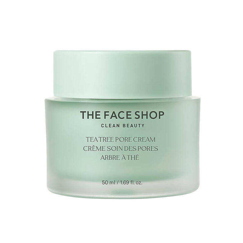 The Face Shop Tea Tree Pore Cream For Oily & Acne Prone Skin - usa canada australia