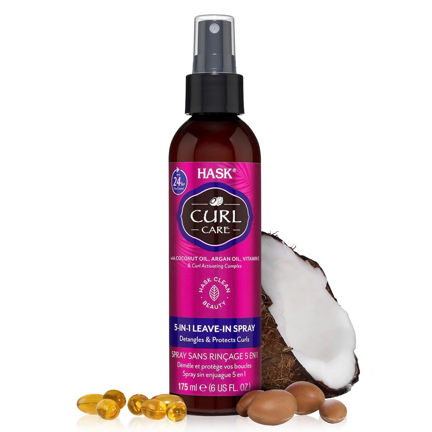HASK Curl Care 5-In-1 Leave In Spray