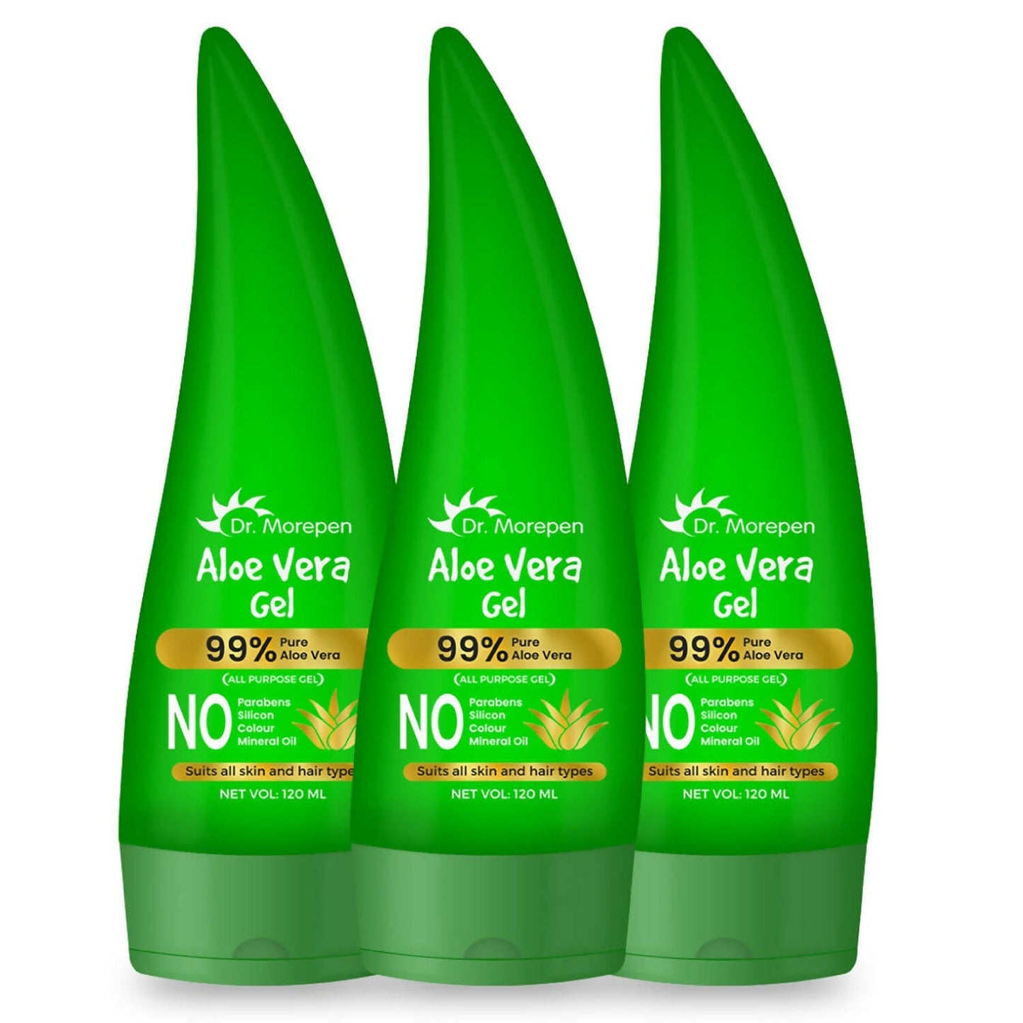 Dr. Morepen 99% Pure Aloe Vera Gel for Glowing Skin & Healthy Hair - usa canada australia