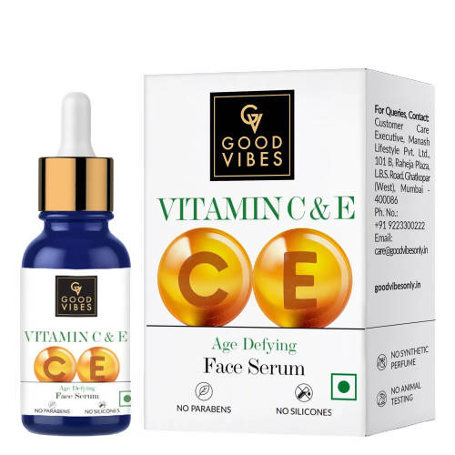 Good Vibes Vitamin C & E Age Defying Face Serum