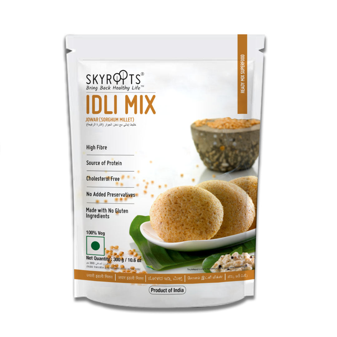 Skyroots Jowar (Sorghum) Idli Mix -  USA, Australia, Canada 