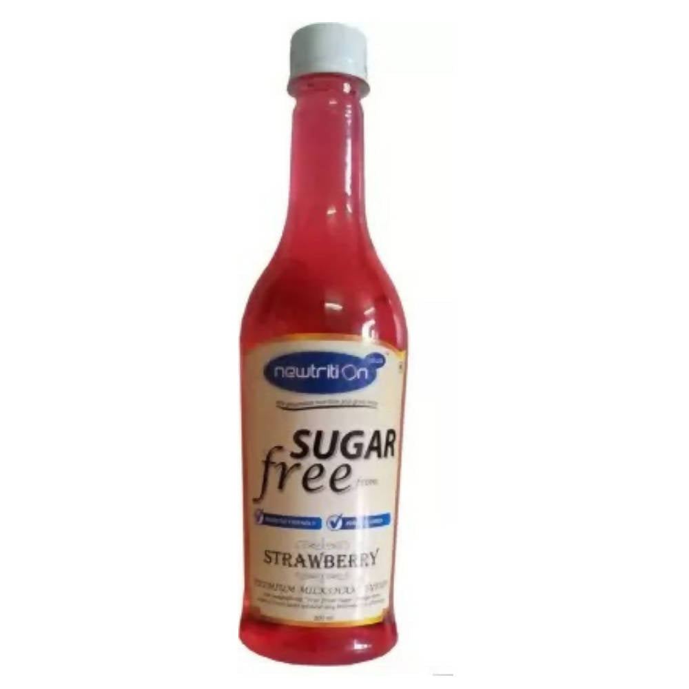 Newtrition Plus Sugar Free Rose + Strawberry +Kesar Elaichi Syrup