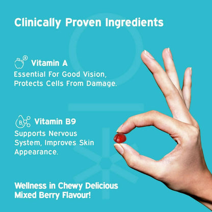 Nutriburst Health & Vitality Gummies With Multi-Vitamins