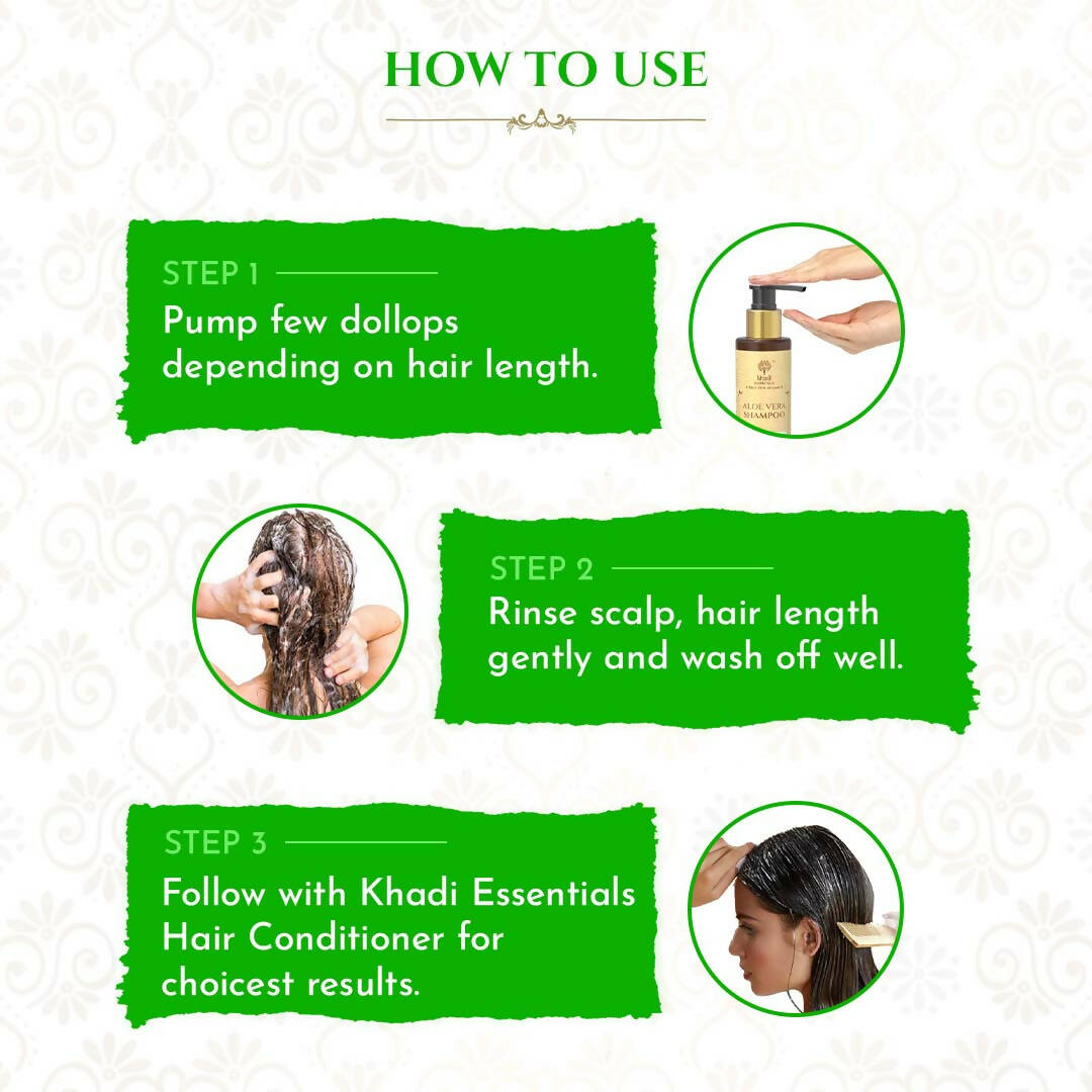 Khadi Essentials Aloe Vera Shampoo