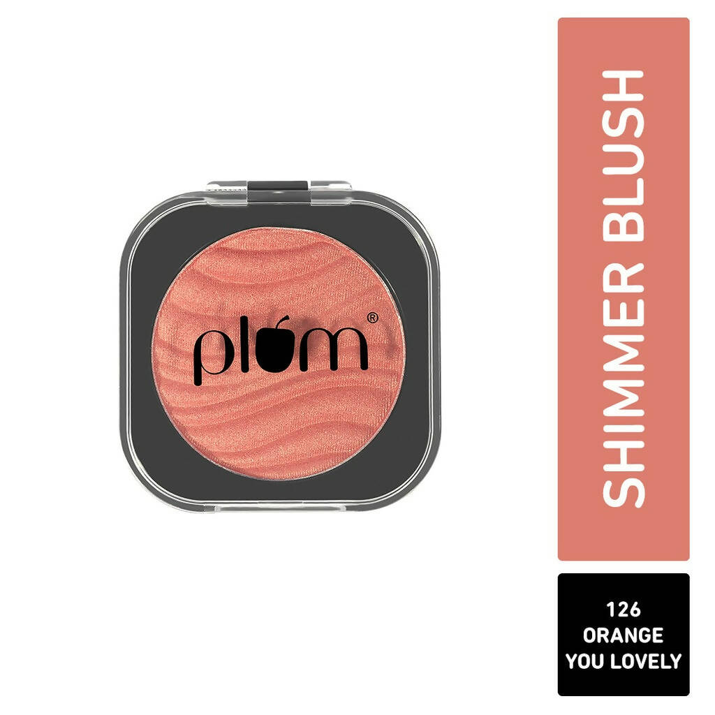 Plum Cheek-A-Boo Shimmer Blush 126 Orange You Lovely