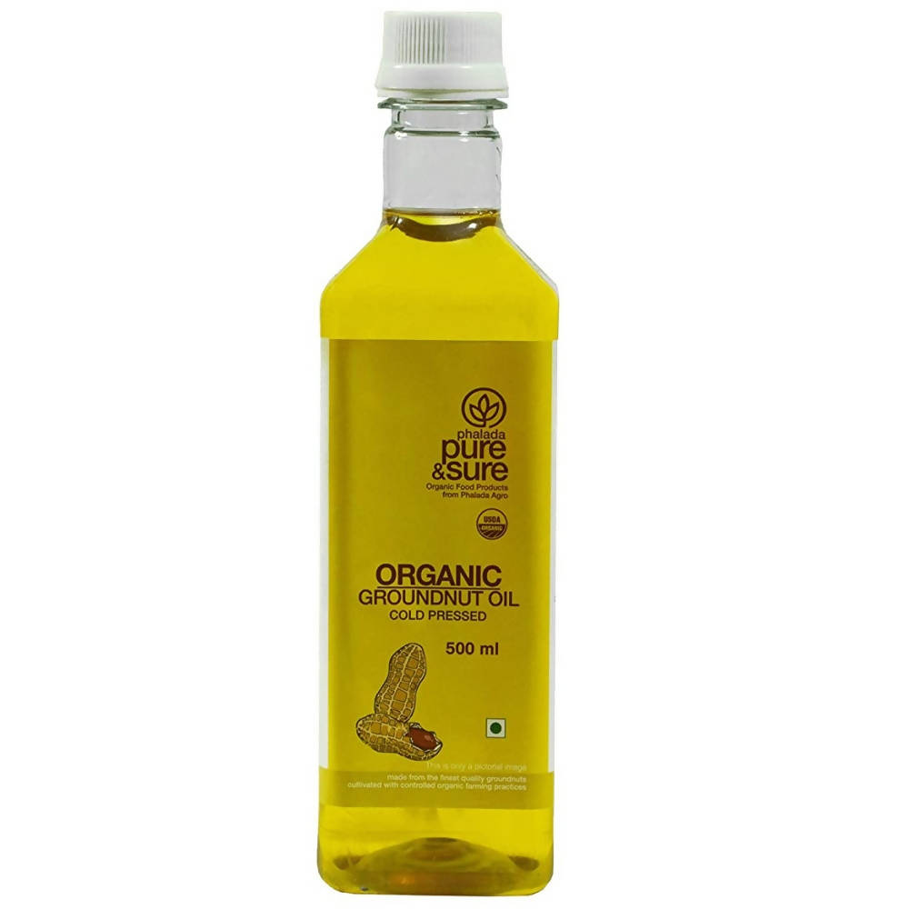 Pure & Sure Organic Cold Pressed Ground Nut Oil - BUDNE