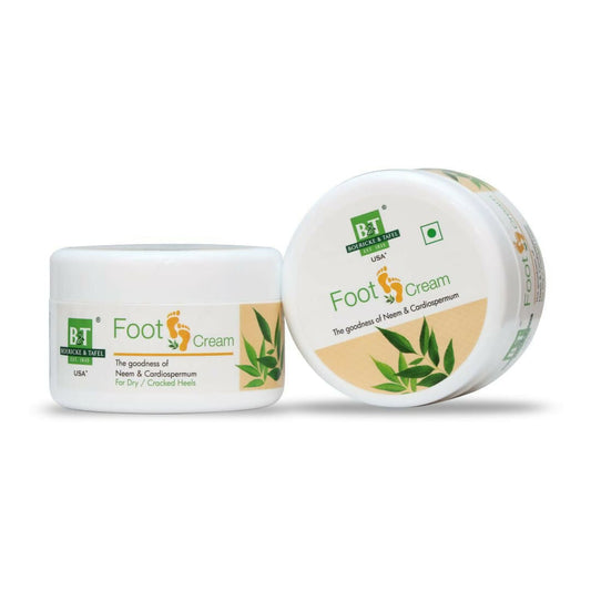 BT Boericke & Tafel Foot Cream with Goodness of Neem for Dry and Cracked Heels