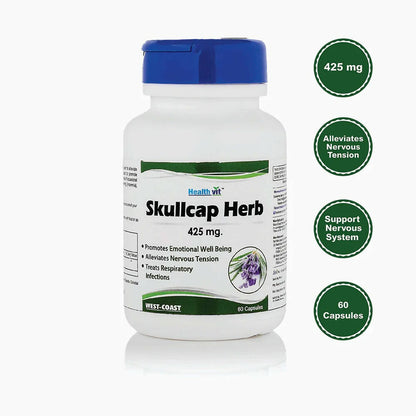 Healthvit Skullcap Herbs Capsules