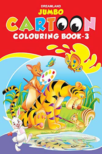 Dreamland Jumbo Cartoon Colouring Book - 3