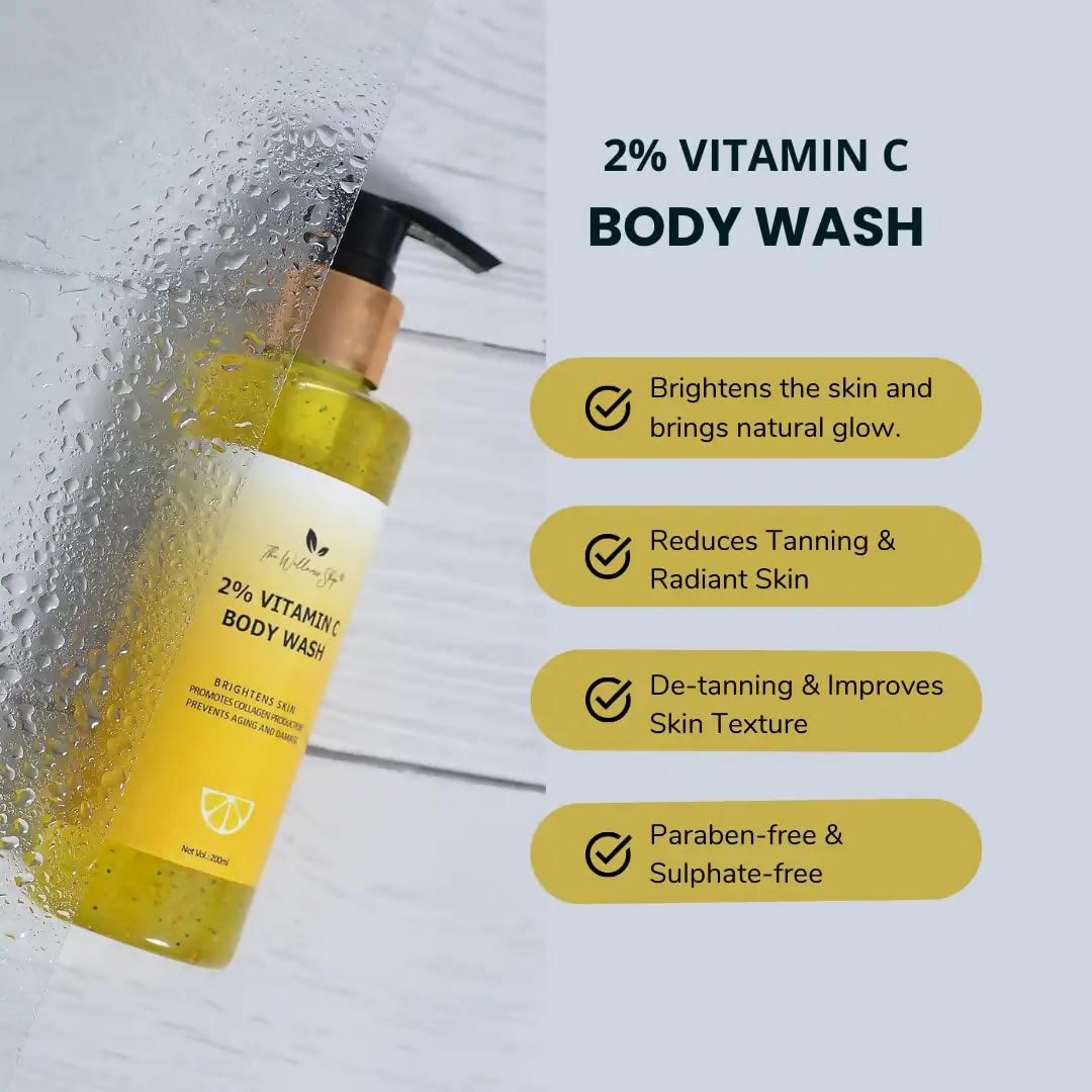 The Wellness Shop 2% Vitamin C Body Wash